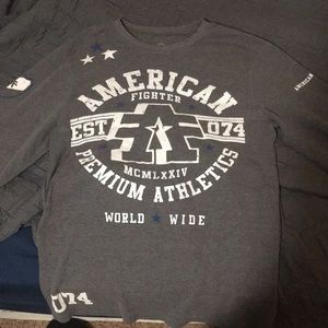 American fighter long sleeve